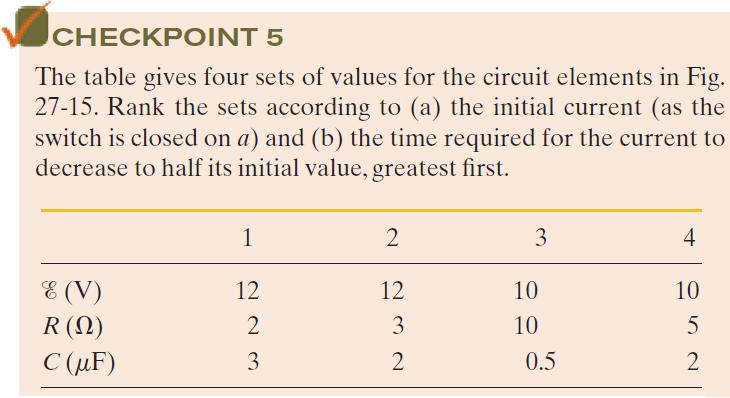 7. RC Circuits a)