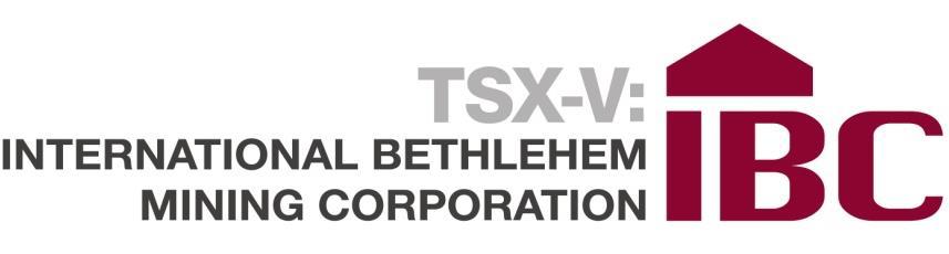 Trading symbol: TSX-V: IBC News Release No.