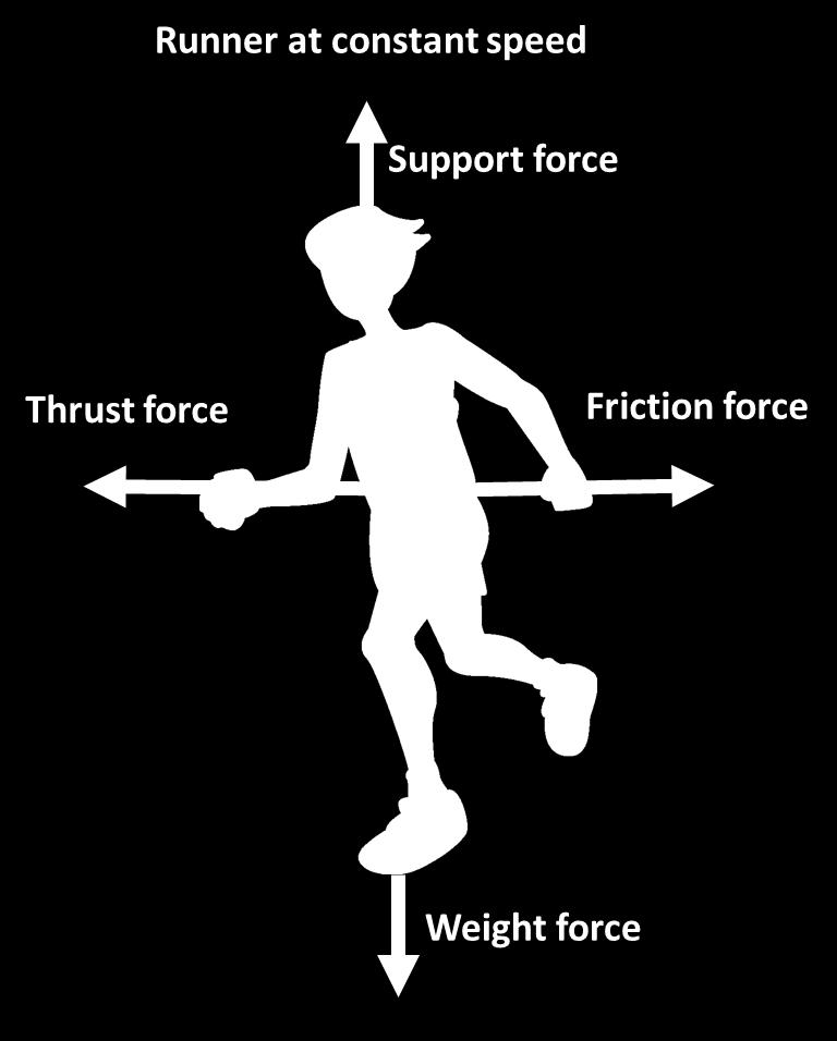 Force diagrams have rules: The arrows showing a force must start (preferably) from the centre of an object, but at least touching it.