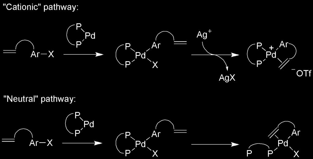 Heck reactions of acyclic olefins are complicated by the issue of regioselectivity in this step as there is often more than one β-hydrogen available for elimination.