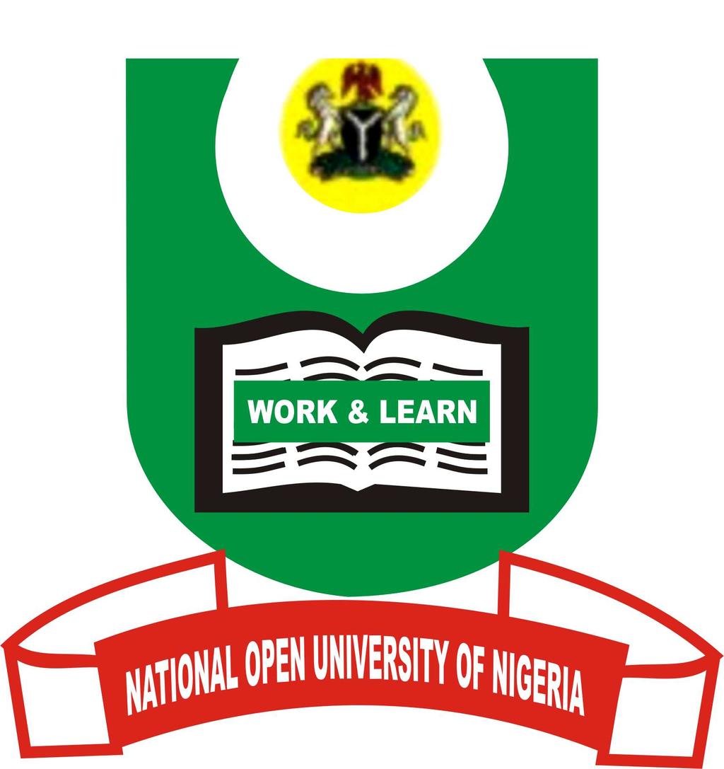 Course Code MTH 312 Course Title Course Adapted From Course Adapter Programme Leader Course Coordinator Groups and Rings IGNOU Bankole Abiola National Open University of