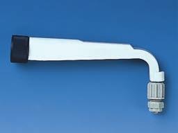 7079 30 Remote dispensing system Flexible discharge tubing PTFE, coiled, length 800 mm, with handle. Pack of 1.