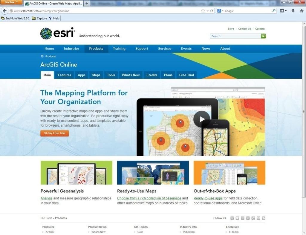 WHAT IS ARCGIS ONLINE?