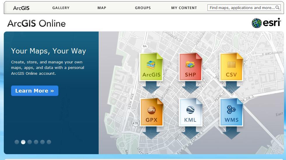 WHY USE ARCGIS ONLINE?