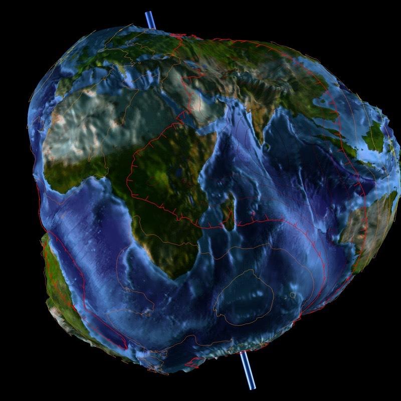 The geoid: over Africa geoid by M.