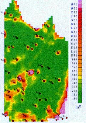 Electromagnetic Methods (EM) Applications: Depth to bedrock Depth to water table Mapping contaminant plumes Landfill delineation Locating USTs Locating