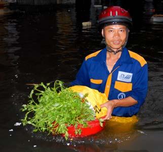 Example 3: Recent huge Inundation in Ha Noi