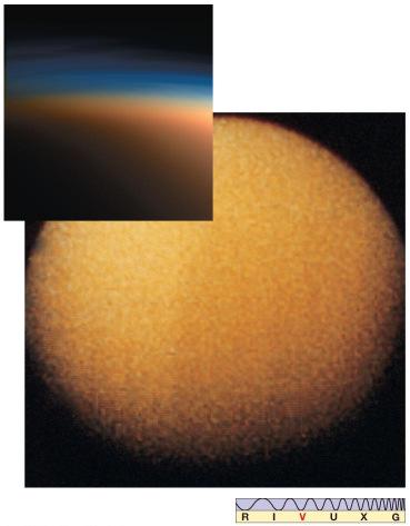 Titan has been known for many years to have an atmosphere thicker and