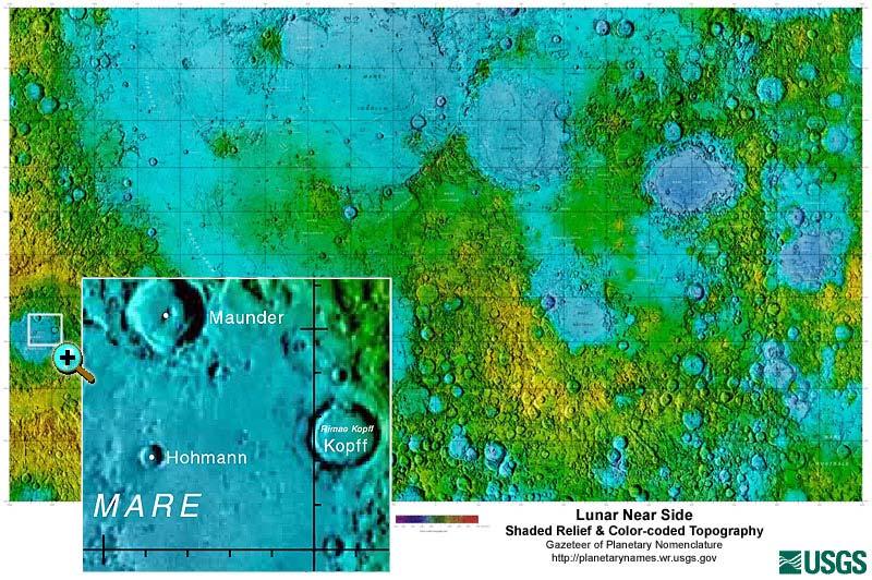 Craters Mars http://planetarynames.wr.usgs.gov/luna_ccsr.html http://www2.jpl.nasa.
