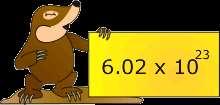 14 Chapter 4 Mole work. In its most basic form the MOLE is just a word used to describe a number. e.g. Couple 2 Dozen 12 Mole 6.
