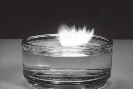 1 Group 1 and 2 elements show a variety of physical and chemical properties. (a) The picture below shows a Group 1 element reacting with water. A lilac flame is observed. lilac flame E. R.