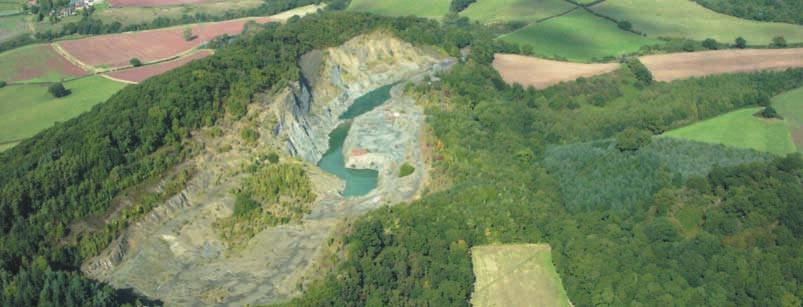 PARTNERSHIPS Shavers End Quarry, Abberley Hills. THE TRUST IS INVOLVED WITH a number of key environmental partnerships and initiatives.