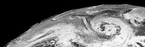 Cyclone over UK with next one building