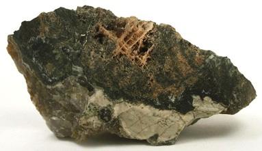 Q. The picture shows a lump of phosphate rock. Rob Lavinsky, irocks.com CC-BY-SA-3.0 [CC-BY-SA-3.0], via Wikimedia Commons Phosphoric acid is made by adding sulfuric acid to phosphate rock.