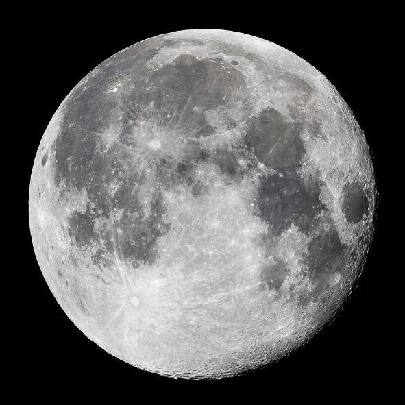 You will be able to see the craters on the Moon s surface and other features like the Marea. The moon is a very bright object. It is better to observe it when the Moon is not full.