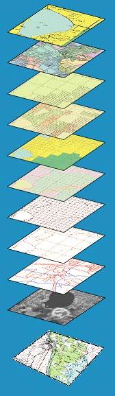 Scanned Maps Topography Data Model Cartography Administrative areas Parcels Uses, rights/interests, and ownership Legal