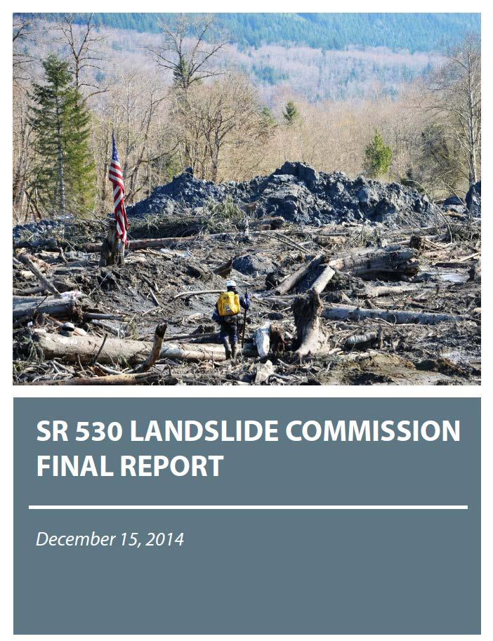 025 Conduct and maintain an assessment of landslide hazards and