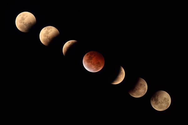 2. Watch a lunar eclipse. As the Moon enters the Earth s shadow, the shape of the edge of the shadow is always an arc of a circle.
