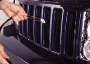 Be sure to stay away from hot, sharp or moving parts of the vehicle and use the zip ties provided to secure.