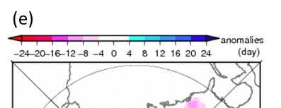 area of monthly snow