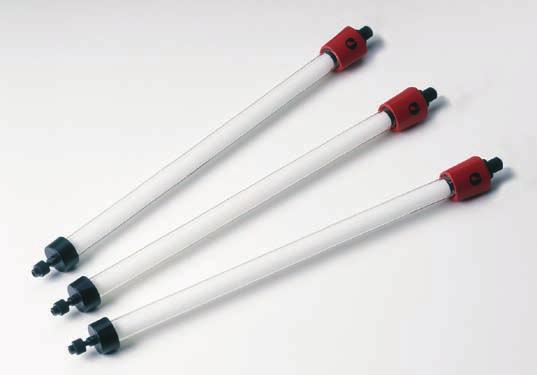 GE Healthcare Life Sciences Data file 18-1163-8 AC Gel filtration Superose High-performance Columns Superose prepacked columns are designed for highperformance, laboratory-scale separations of