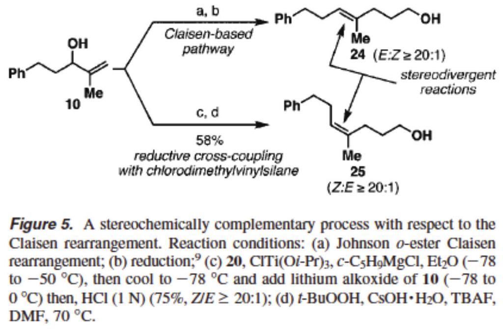 Toward complex molecule Micalizio et. al. J. Am. Chem.Soc. 2008, 130, 16870 ca.