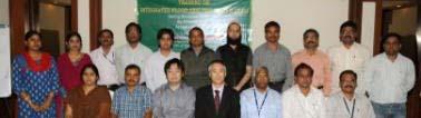 Miyamoto from ICHARM The participants included officers from NRSC, Central Water Commission (CWC), India