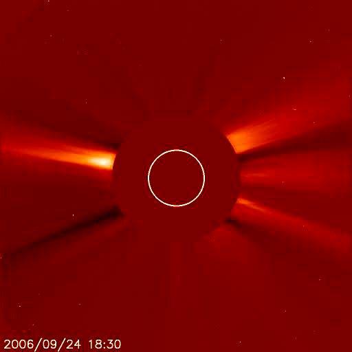 space These coronal mass ejections (CME's) travel