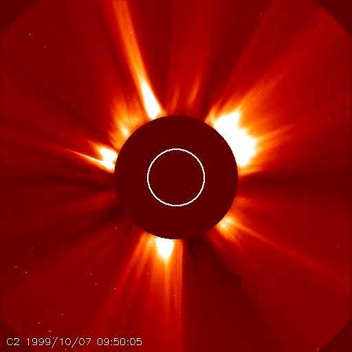 The s Appearance from Space Solar Corona As