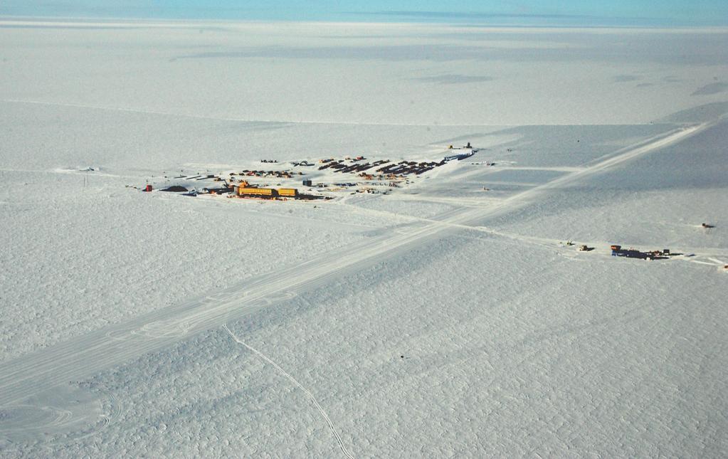 IceCube Neutrino Observatory South Pole Station 1450m to 2450m ê International project (272M$ TPC); joint OPP/MPS