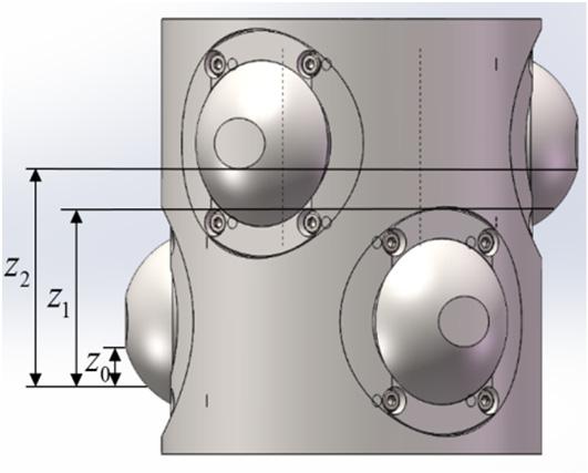 1 the relative axial displacement between the plugs of different layers is presented in Fig. 2.