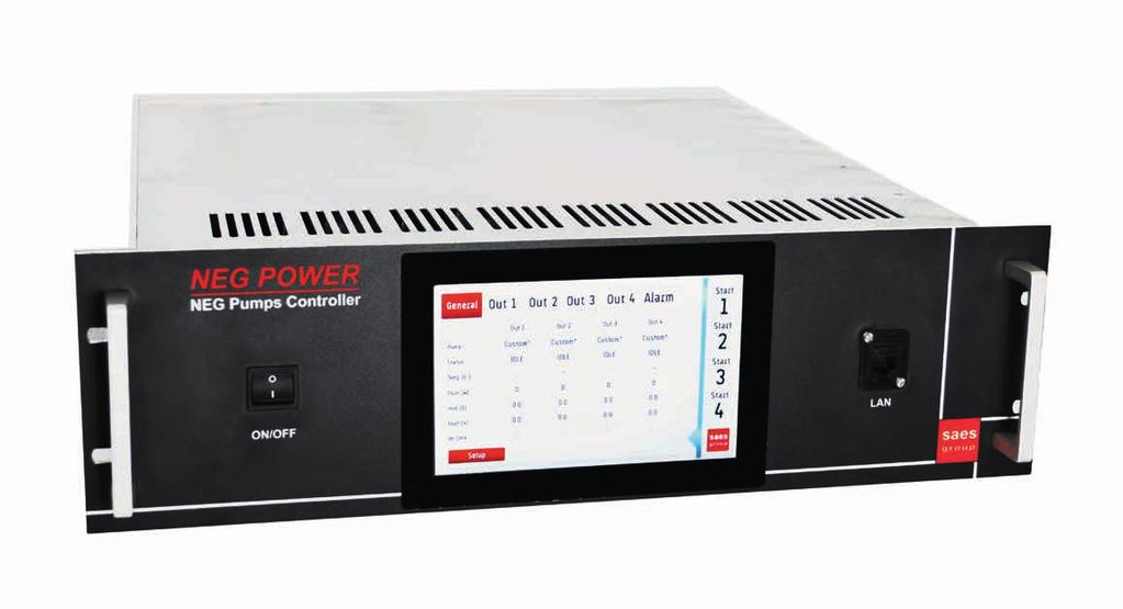 NEG POWER Multicontroller Input: Maximum power: 3.5 kw Supply voltage: 110-220 VAC Frequency: 50-60 Hz Input current: 1 x 18.