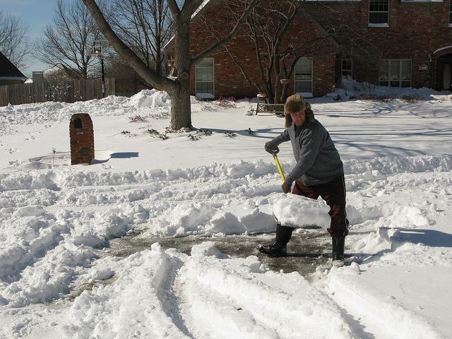 Question #3: What is township policy regarding snow and ice removal on sidewalks?
