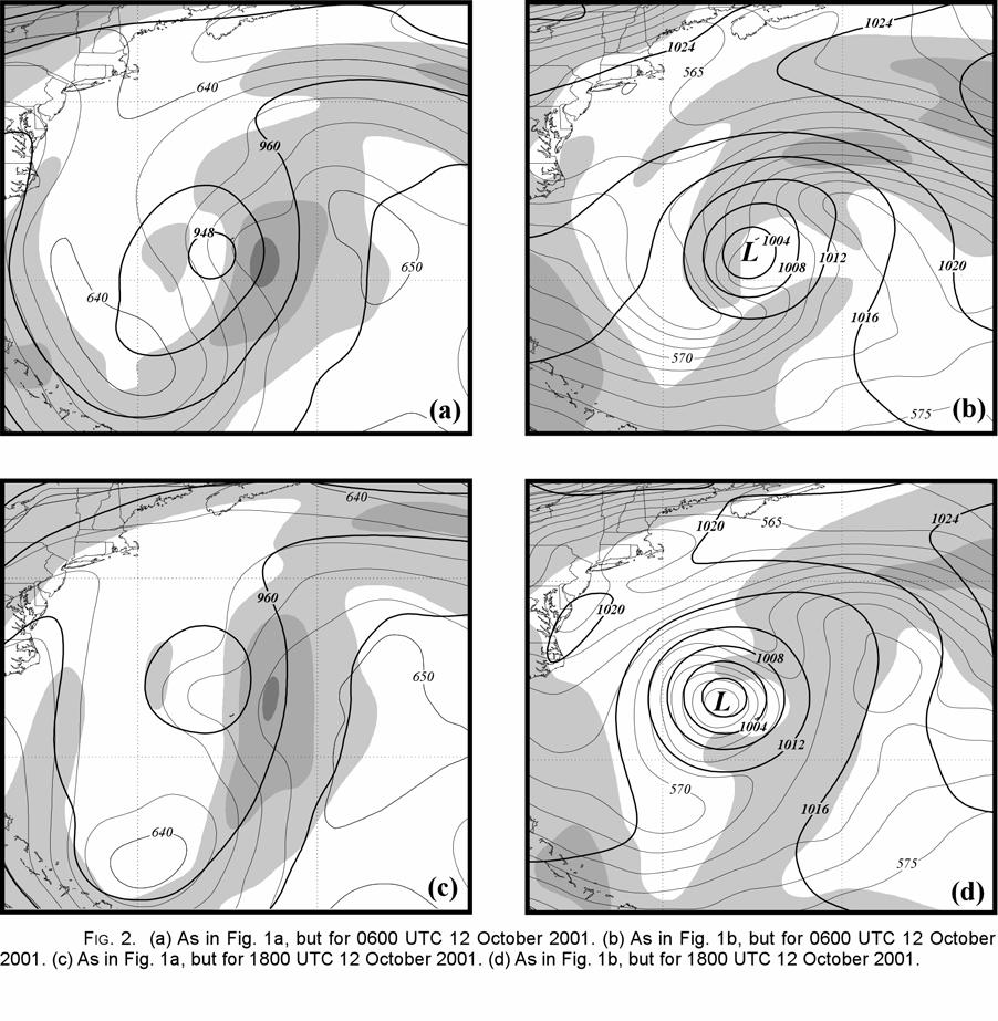 3b. Shear-PV diagnosis As shown in the previous section, the upper trough/cut-off played a significant role in deepening the extratropical cyclone that would become Karen.