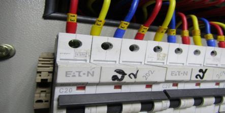 11 Distribution boards do not have clear identification markings.