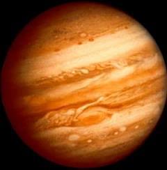 JUPITER Rotation Time: 10 hours Orbit Time: 12 Earth years largest planet, has the most moons great red spot on Jupiter is a