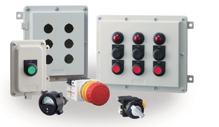 EU2B Series: 0mm Hazardous ocation Switches E2B Series: Hazardous ocation ontro Stations PODUT DESIPTION ompying with U, IEEx, and ATEX Directives for hazardous environments, new 0mm EU2B Hazardous