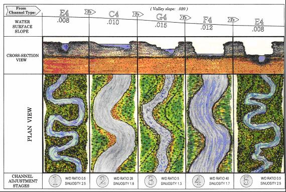 stream processes, sensitivity, and behavior. However, this sort of assessment needs to be made within the context of the topographic setting, as well as the channel evolution and watershed history.