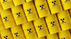 Hazardous wastes produced by nuclear reactions are problematic. Some waste products, like fuel rods (contain uranium pellets), can be reused.