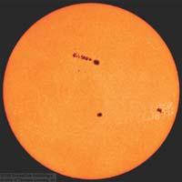 Sun Spots Sunspots are Cooler Regions