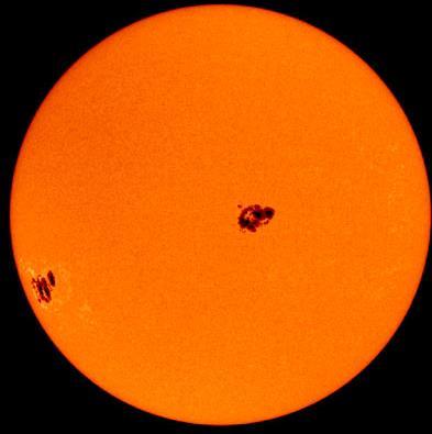 Sun Spots penumbra umbra Dark features on the sun s photosphere.
