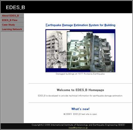 EDES_B (Earthquake Disaster