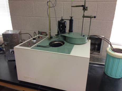 Bomb Calorimeter Parr This instrument allows for the very precise measurement of calorie content in materials, including combustible compounds, foodstuffs (chips, cookies, etc.