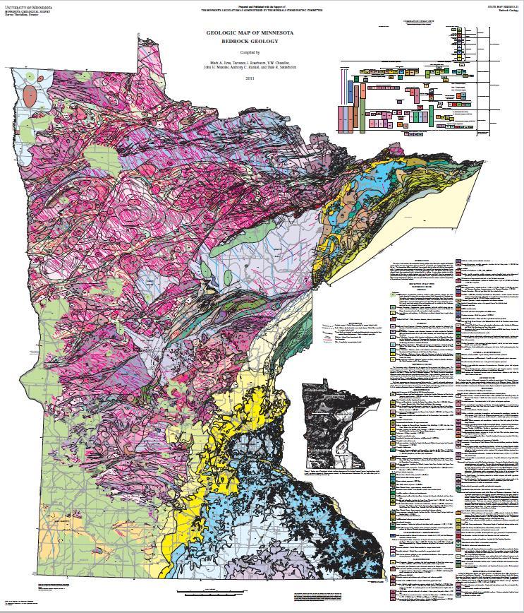 New 1:500,000 geologic mapping provides context and supports statewide analyses.