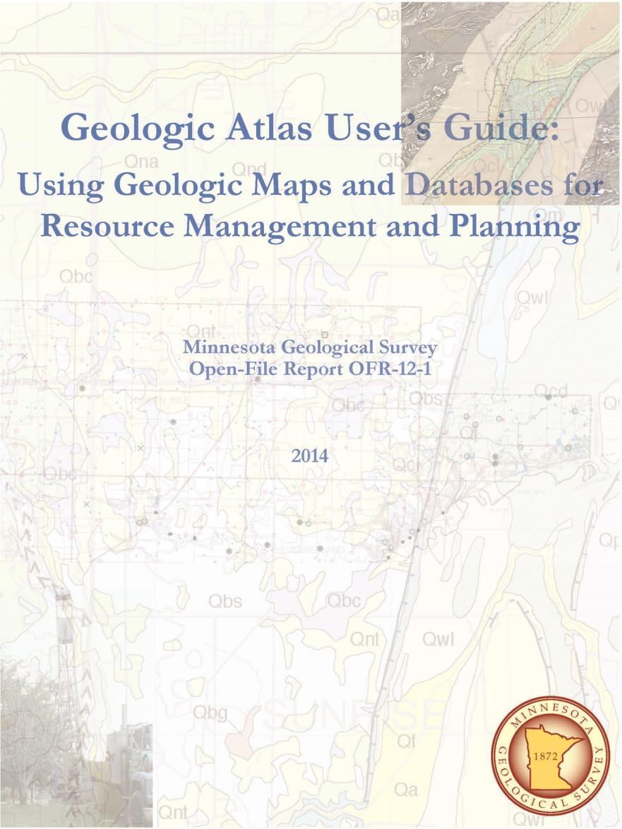 Our focus is on County Geologic Atlases.