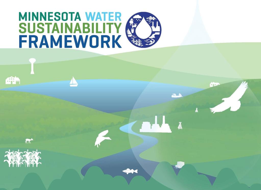A 2011 water sustainability framework that was commissioned by the Legislature then advocated that one of several measures of our progress in