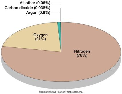 Composition of the Atmosphere Nitrogen