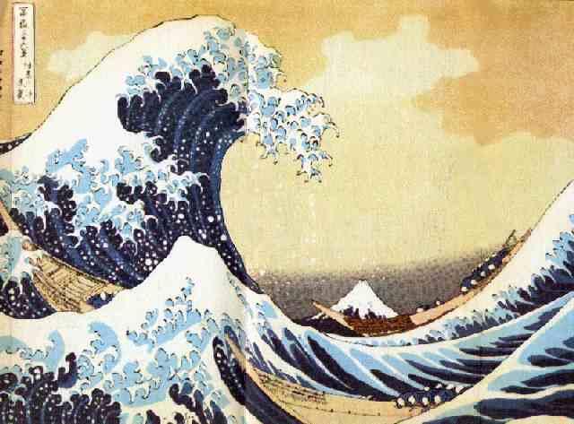 Sona Equaion: The Wave Equaion The Gea Wave Hokusai LO: