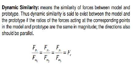 Photographic enlargement KINEMATIC (ϕm = ϕp) Same flow coefficients Same fluid