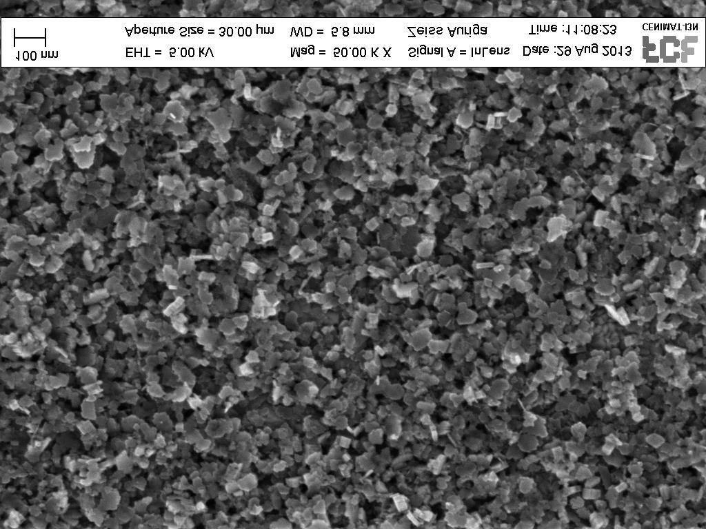 Agglomerates of 100 nm with Nanoparticles of 10 nm 100 nm